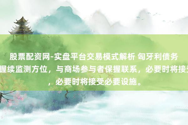 股票配资网-实盘平台交易模式解析 匈牙利债务处理机构：握续监测方位，与商场参与者保握联系，必要时将接受必要设施。